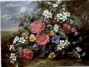 unknow artist Floral, beautiful classical still life of flowers.080 Spain oil painting reproduction